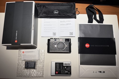 Leica m10 black chrome - chrome, –