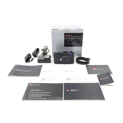 Leica m10 black chrome box - m10-d,