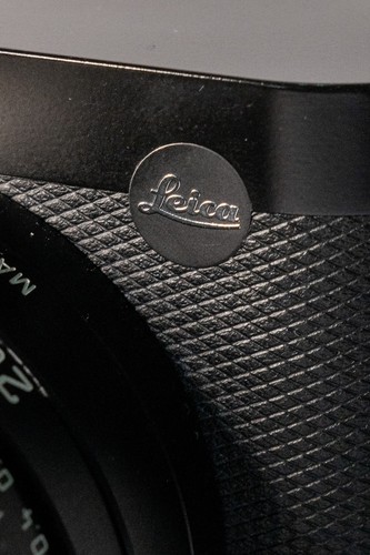 Leica logo badge parts blk - parts,